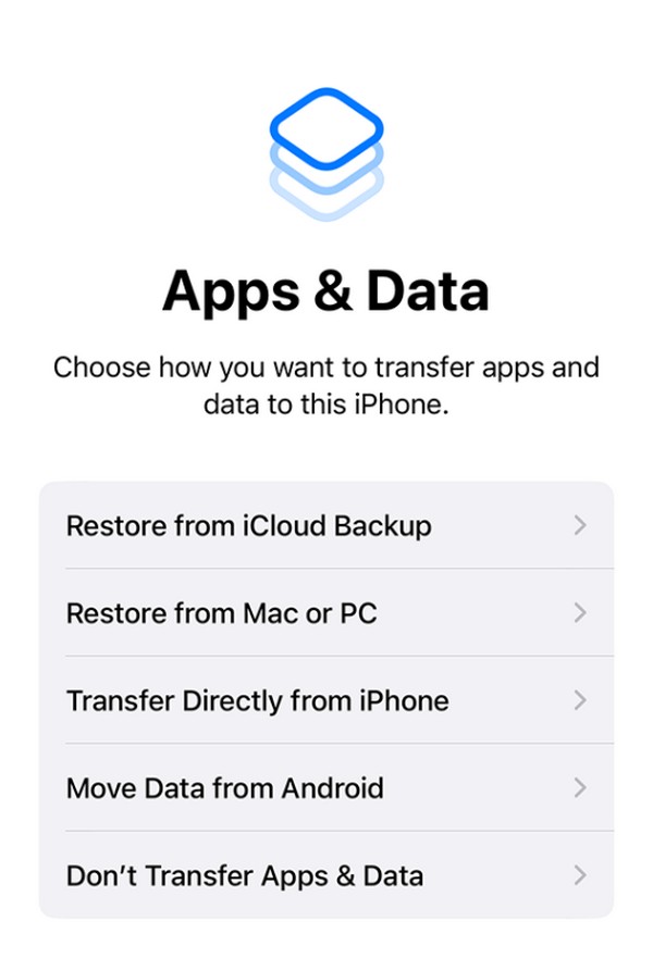 trasferire i contatti tramite il backup icloud