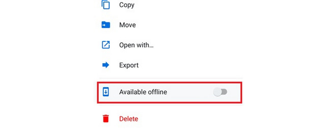 move button on iphone dropbox