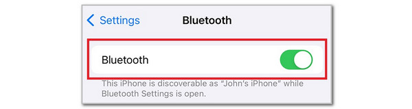 Tap Bluetooth Button