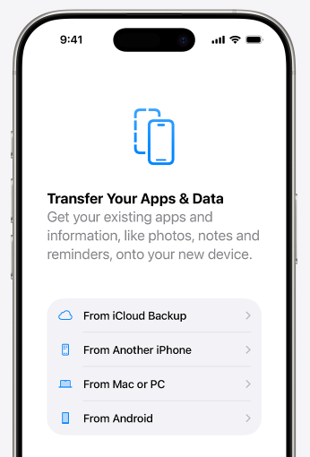 iCloud Backup Restore