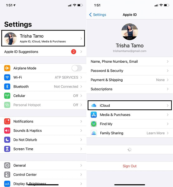Transfer Photos from iPhone to iPad with settings
