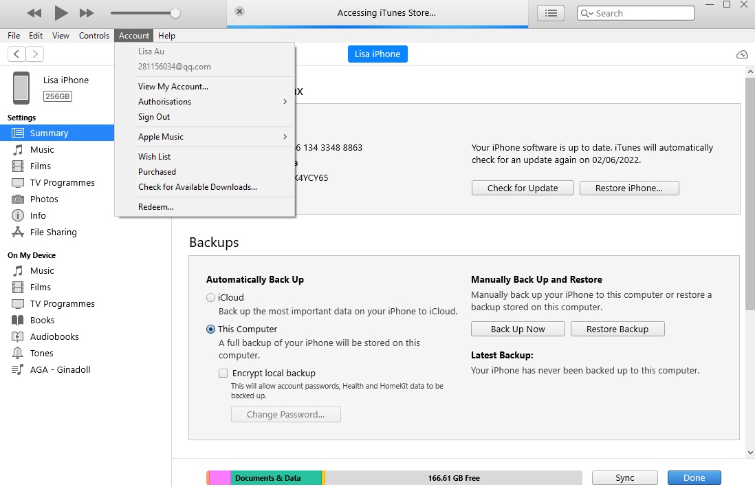 Comment transférer les achats d'iPhone vers iTunes via l'identifiant Apple