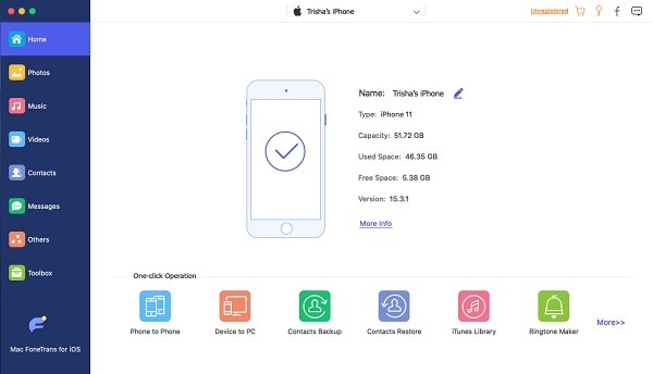 visa dig din iPhones grundläggande information