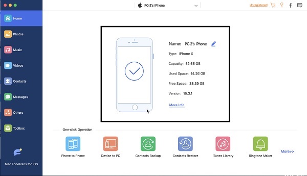 plug your iPhone into your Mac