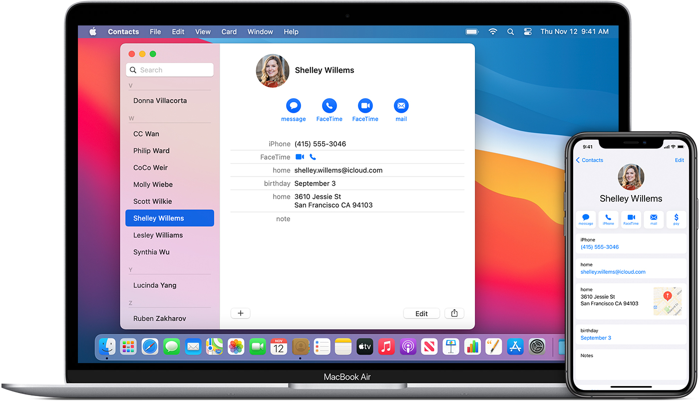 Cómo transferir contactos de iPhone a Mac a través de la función de sincronización de iCloud