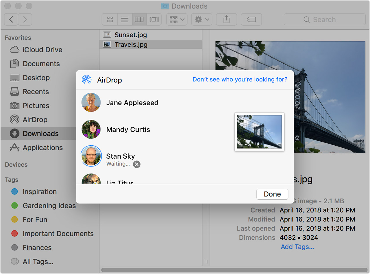 macos share airdrop