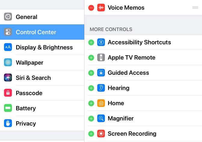 Record FaceTime on iPad/iPhone or Mac add screen recording