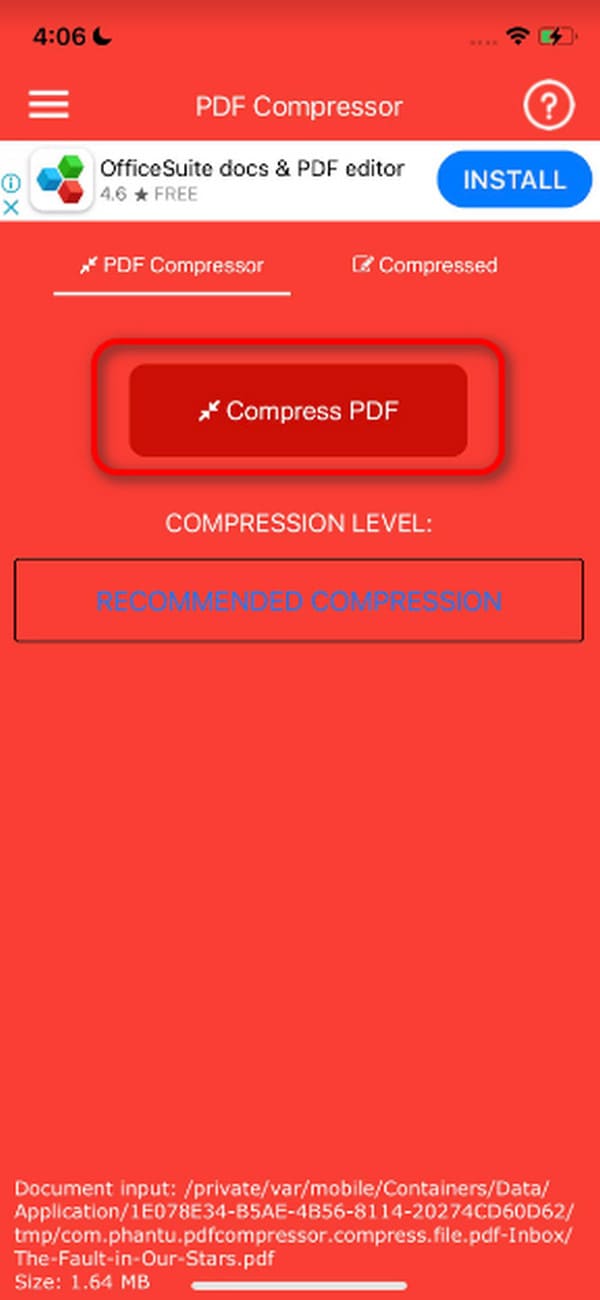 compress pdf