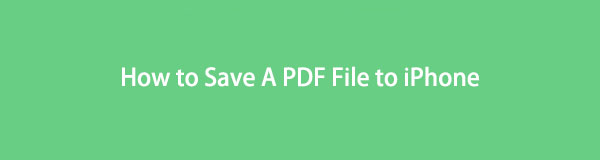 Сохранить PDF на iPhone
