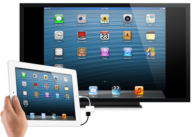 Cómo transmitir desde iPad a TV Cable HDMI