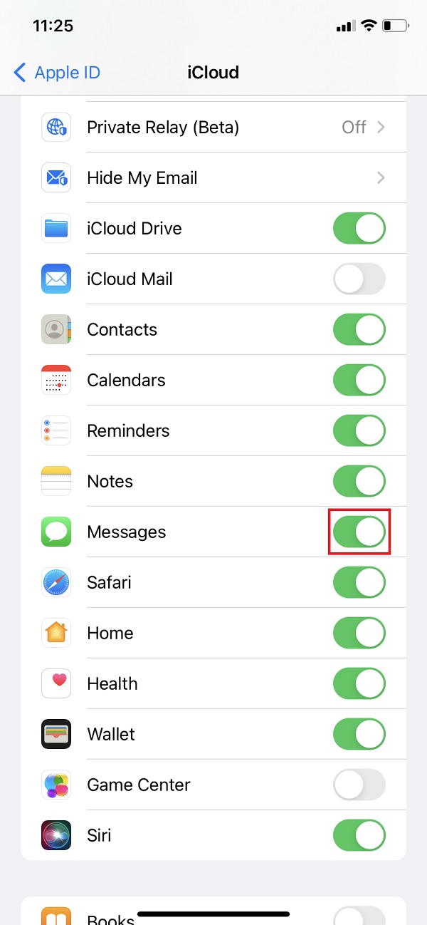 Sincroniza iMessage de iPhone a Mac usando iCloud