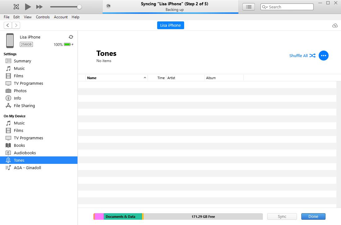Transfer Ringtones from iPhone to iPhone via iTunes