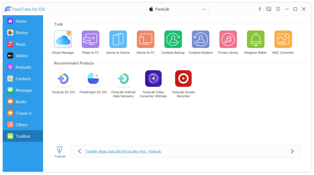 toolbox interface