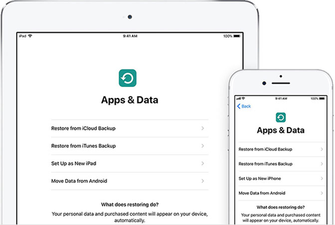 Transfer Contacts between iPad and iPhone itunes backup
