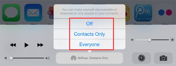 AirDropでiPadデータを同期する