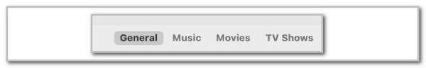 Click General Button