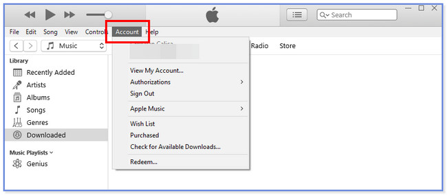 Click the File Sharing icon