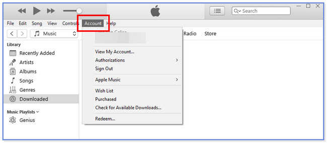 Click the File Sharing icon