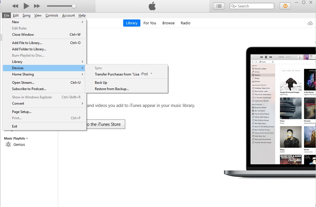 Transfer Music from iPod to iPod via iTunes