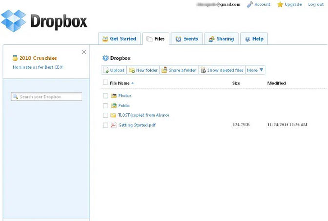Přenos hudby mezi počítačem a dropboxem iPad