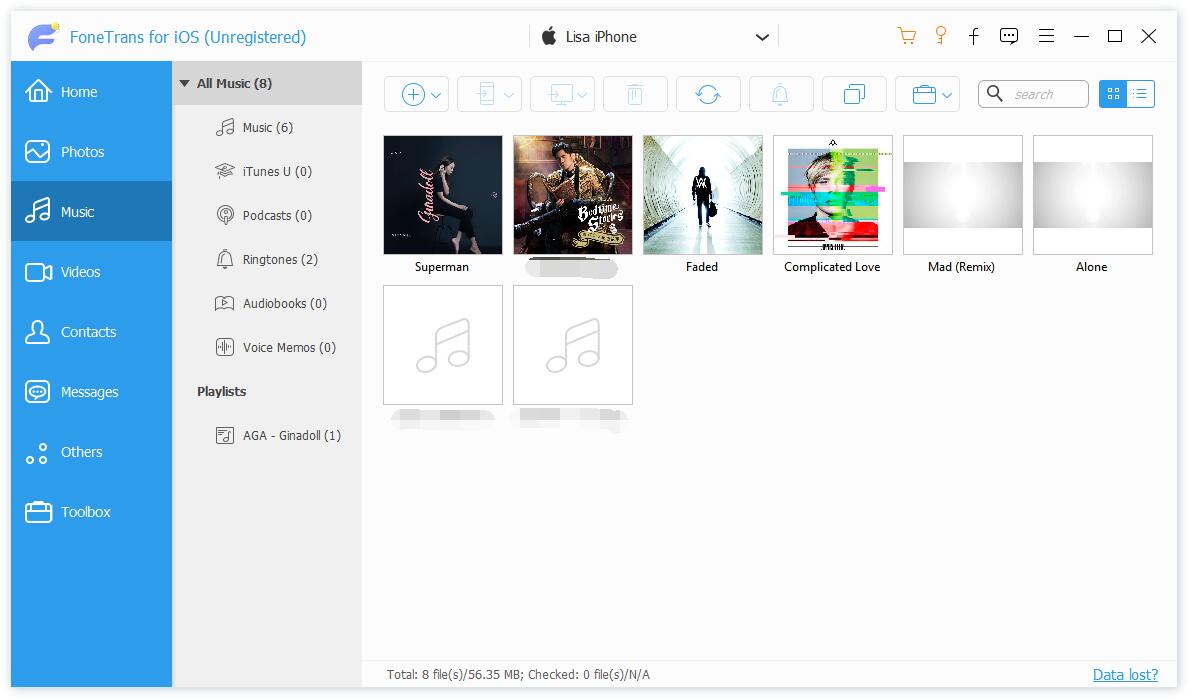 transfer music