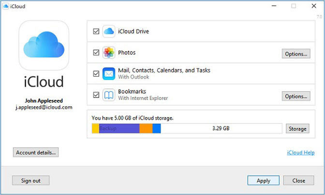 Přenos hudby mezi počítačem a jednotkou iPad icloud