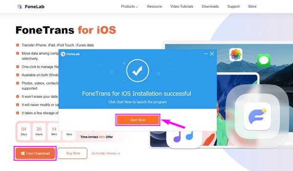 Install the FoneTrans for iOS