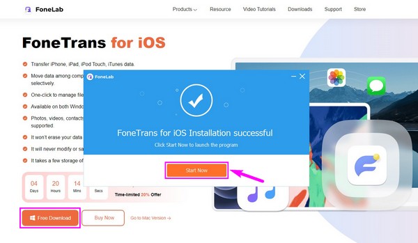 Установите FoneTrans для iOS