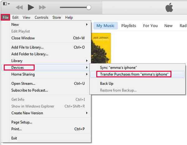 How to Transfer Purchased Items From Iphone to Itunes?