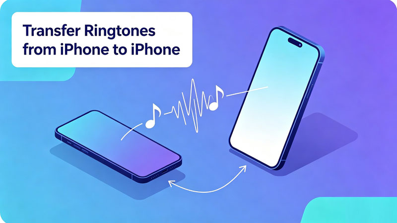 Transfer Ringtones from iPhone to iPhone