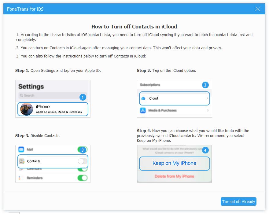 Outlook kişilerini icloud aracılığıyla iPhone'a aktarın