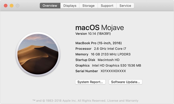 update macos