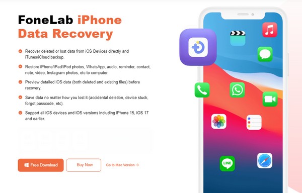 pobierz FoneLab do odzyskiwania danych iPhone'a