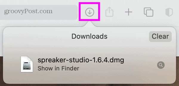 find downloads on safari browser