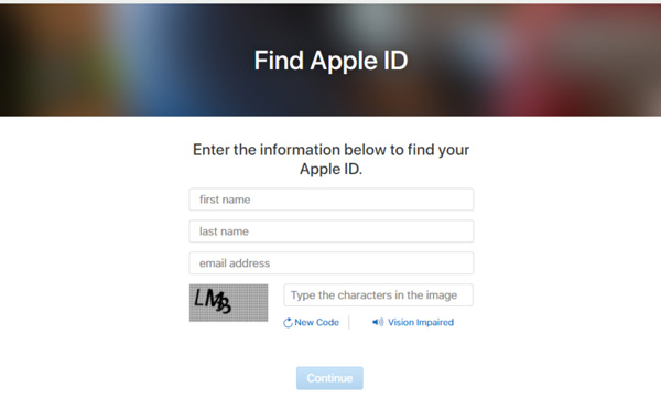 Apple id zapomněl