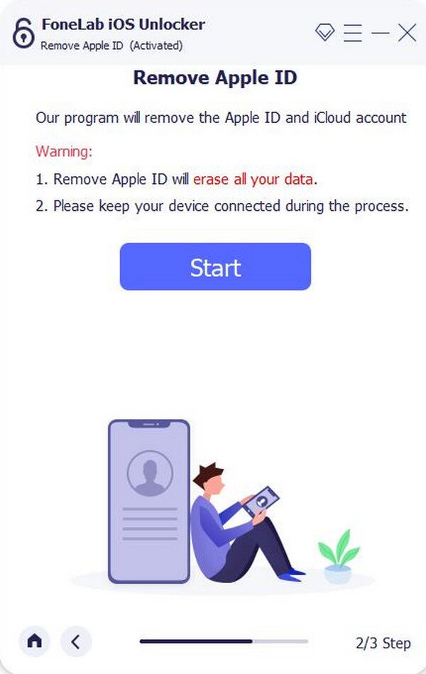 click start tab