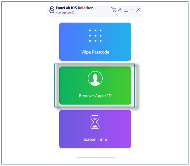 Elija el botón Eliminar ID de Apple