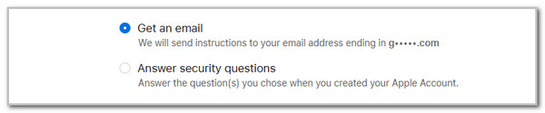 click get an email