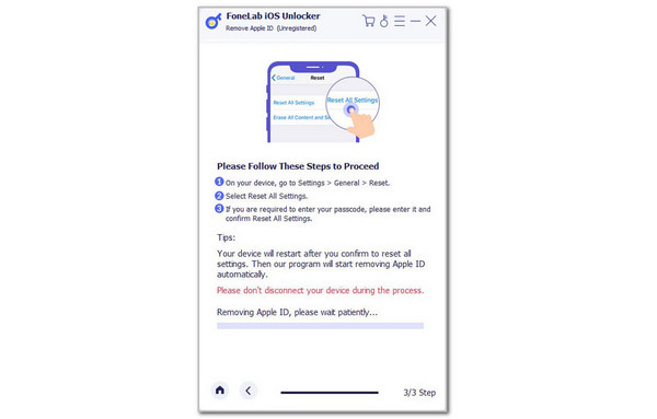 wait for apple id removal