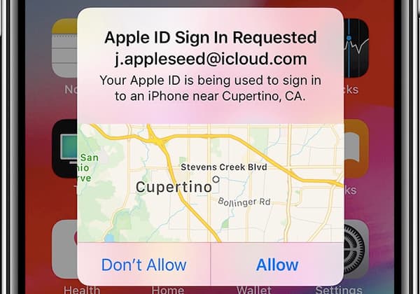 Apple ID войти