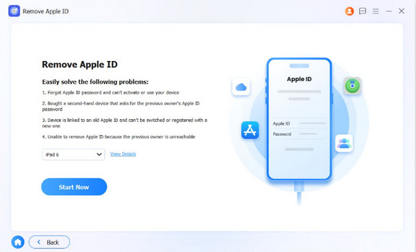 Click Start Now Button