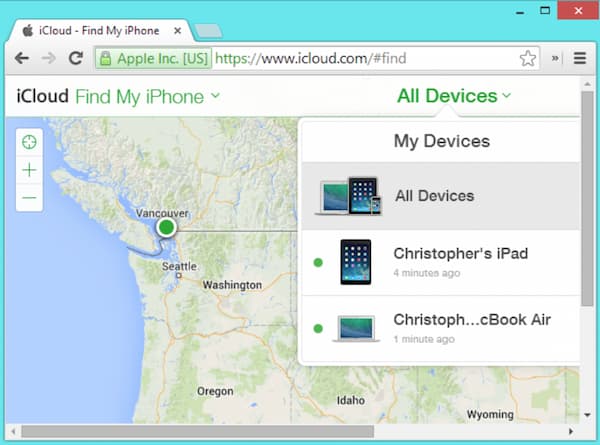 Обход отключенного iphoen с помощью функции find my iphone