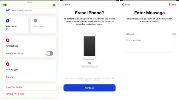 bypass iphone passcode with find my app