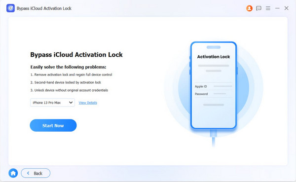 Click Start Now Button