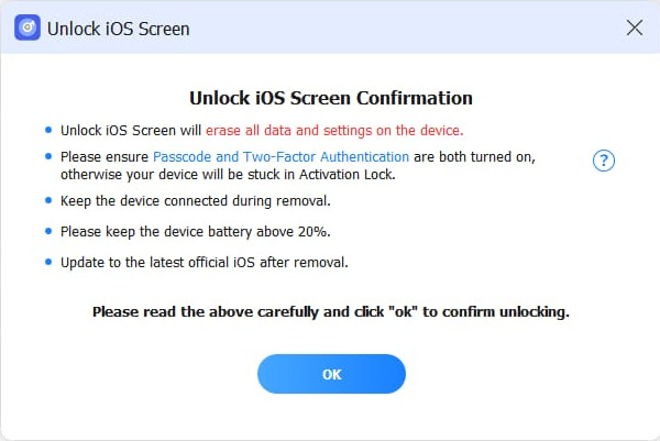 Click Ok Button