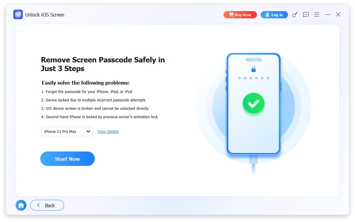 confirm device information
