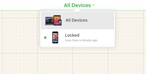 click the locked device