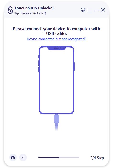 podłącz hasło czyszczenia iPhone'a