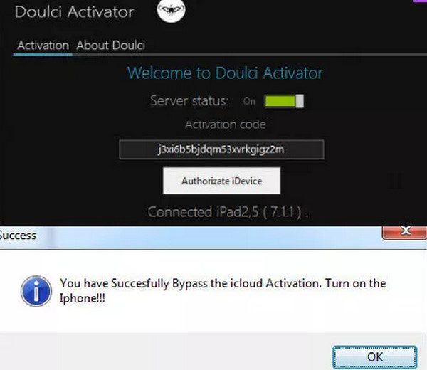 use doulci icloud unlocking tool