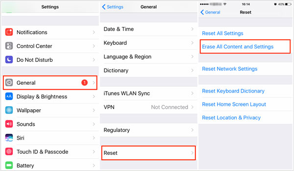 effacer l'iphone sans identifiant Apple